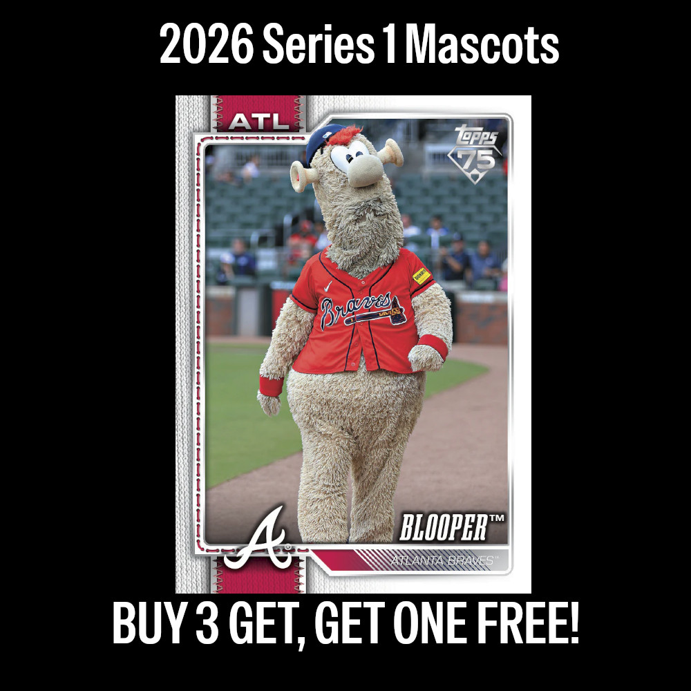 2026 Topps Series 1 Mascots – Pick Your Mascot – Complete Your Set