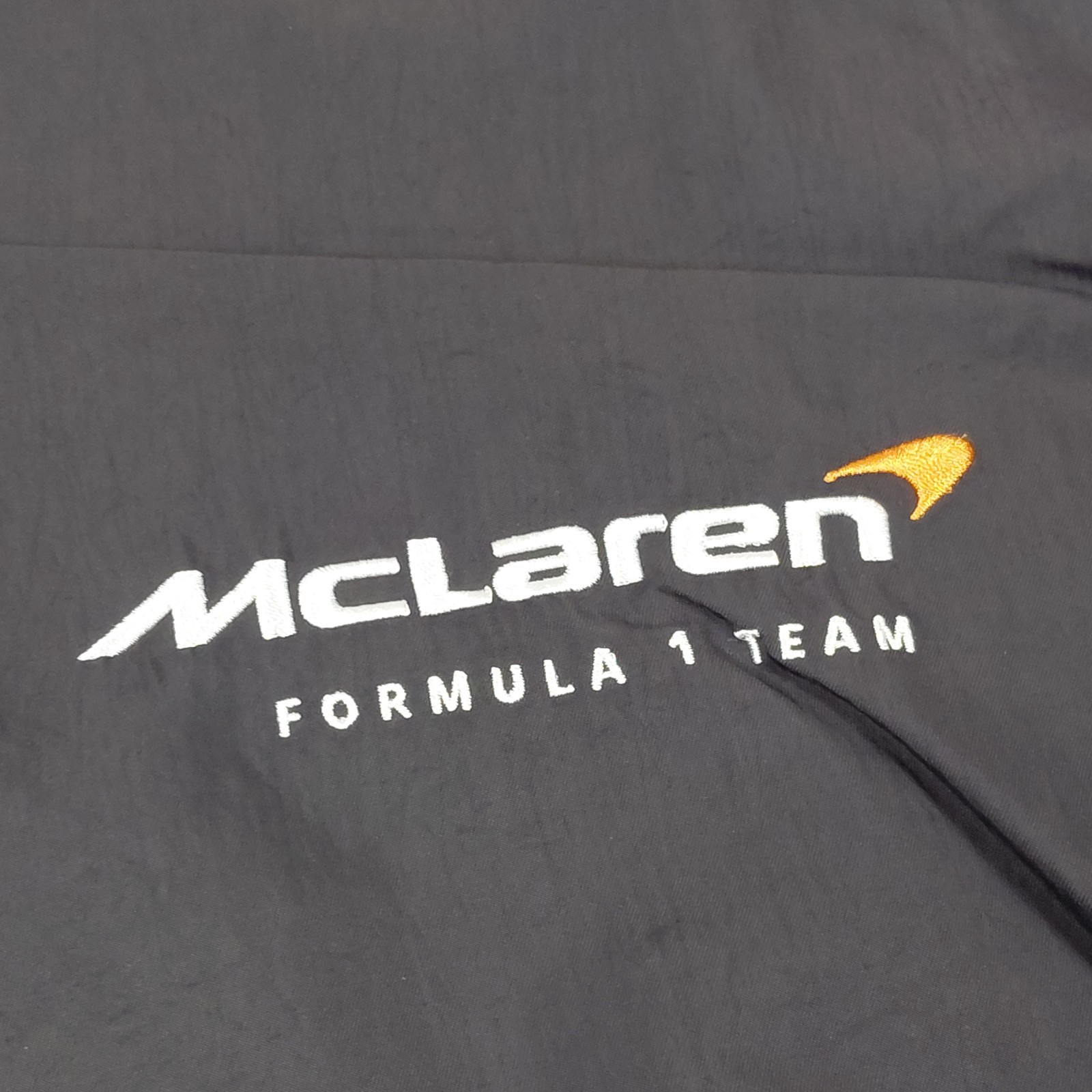 Hollister McLaren Formula 1 Team Windbreaker Jacket British Flag Track Mens XL