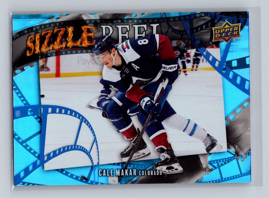 2025-26 Upper Deck Series 1 – Sizzle Reel Cale Makar #SR-1 | Colorado Avalanche