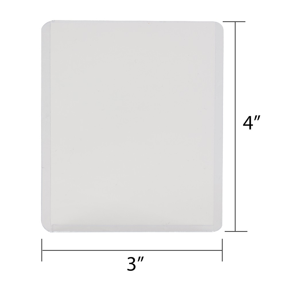 25 Platinum Protectors Clear Trading Card Sleeves Plastic Toploader Card Holders