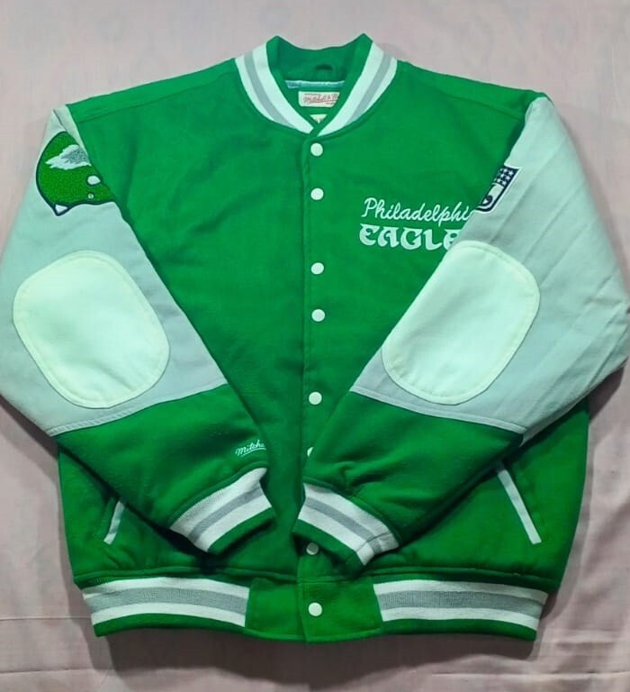 Vintage Letterman 80’s Jacket NFL Philadelphia Eagles Varsity Style A+ Rep