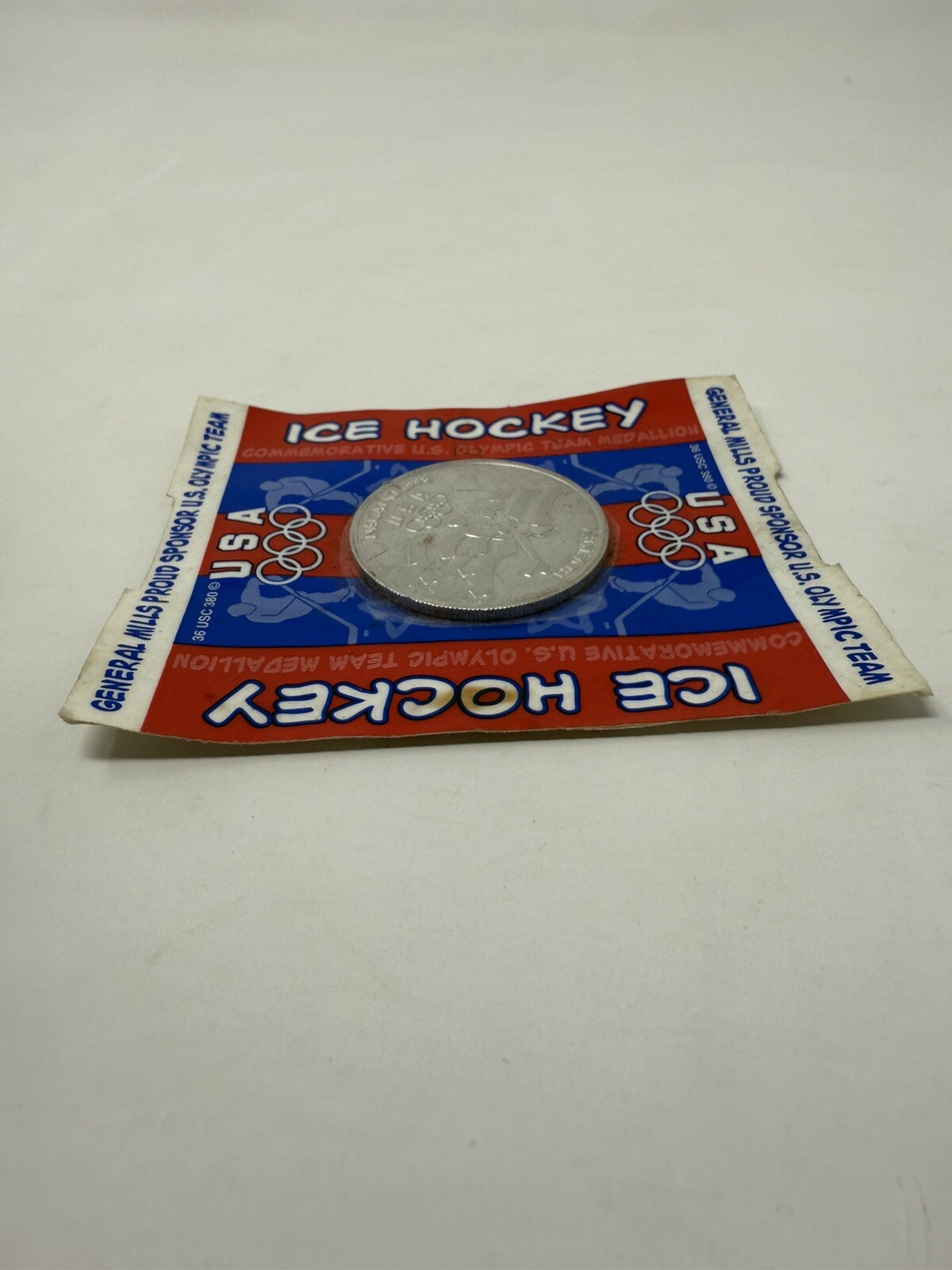 VINTAGE 1998 General Mills US Olympic Team – USA Ice Hockey [Winter Sports Coin]