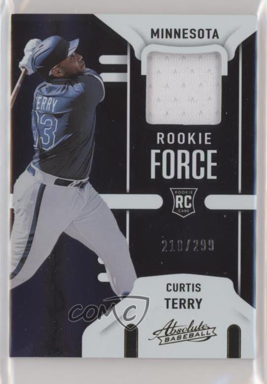 2022 Panini Absolute Rookie Force 210/299 Curtis Terry #RF-CT RC 0w8