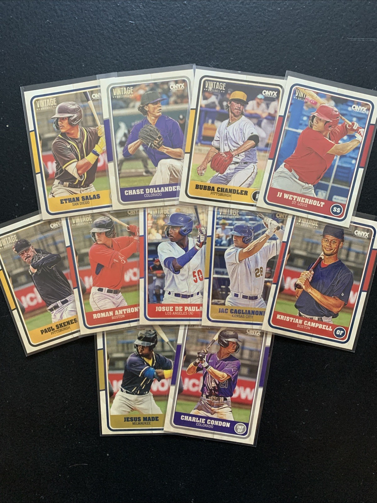 2025 Onyx Vintage Baseball – Pick Your Player! – Stars of Today and Tomorrow