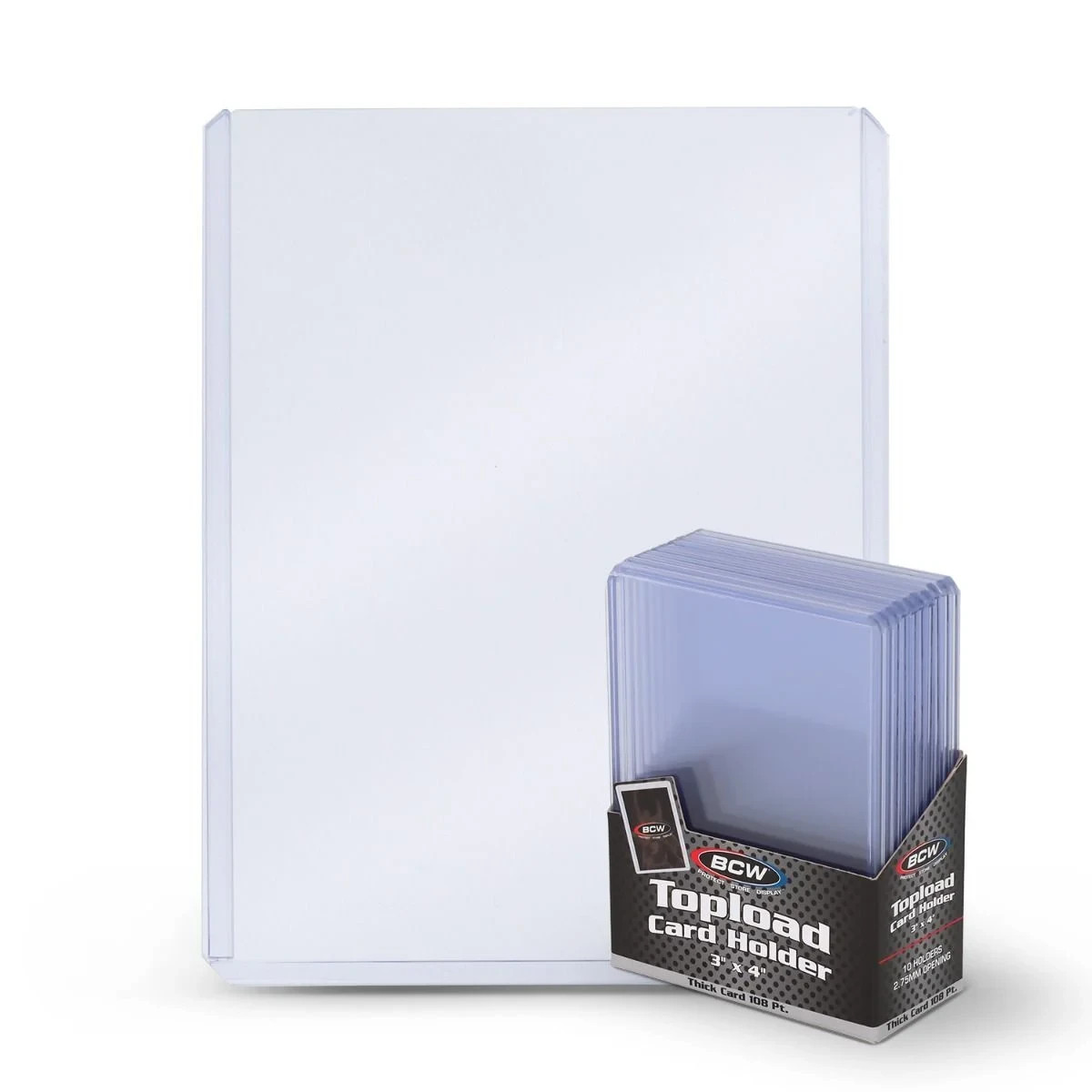 YOU PICK! BCW Top Loaders 20 35 59 79 108 138 168 197 240 360 pt & Sleeves