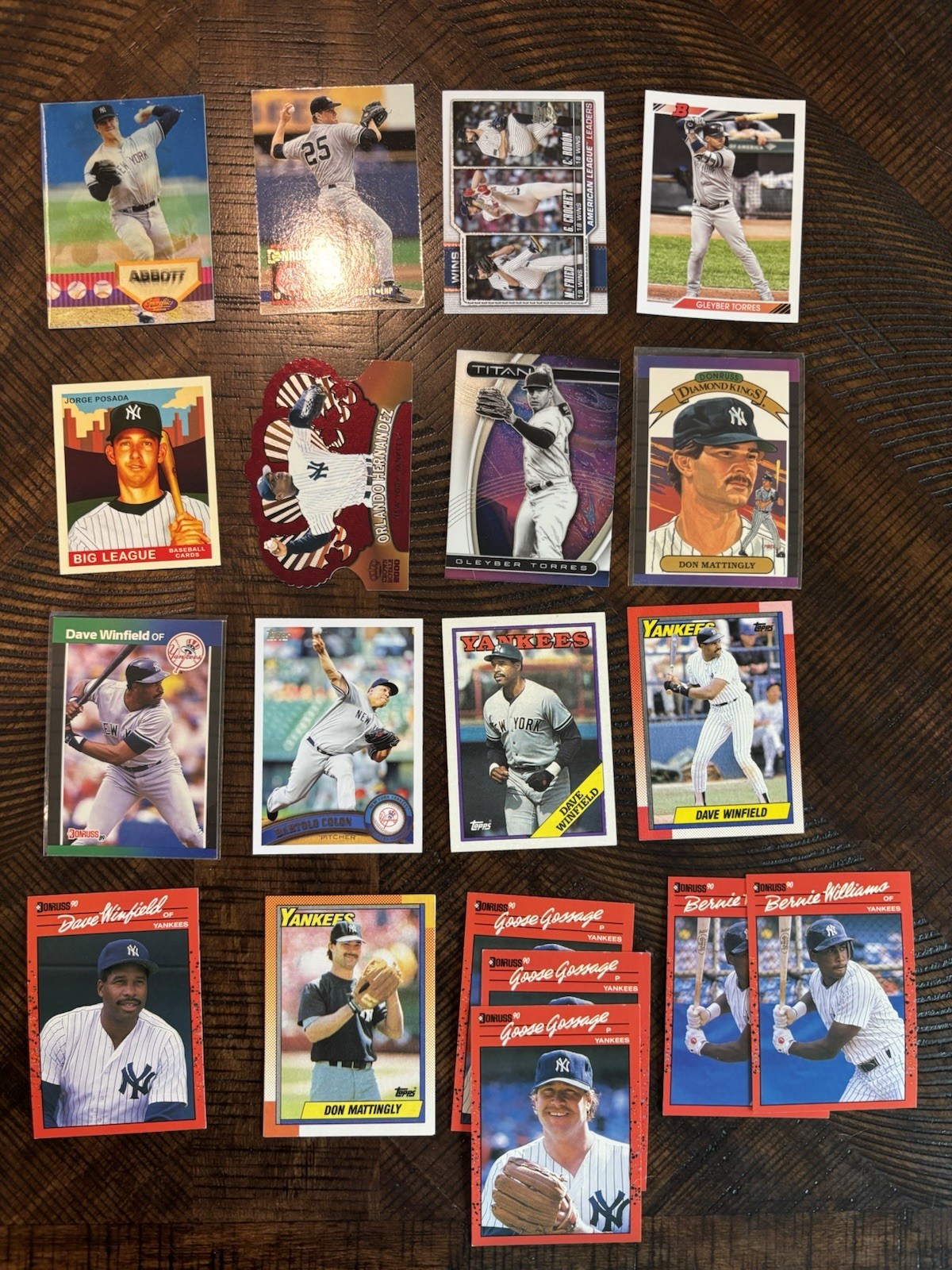 Lot of 3200 New York Yankees Mattingly, Winfield, Sabathia, Henderson, LOADED!!!