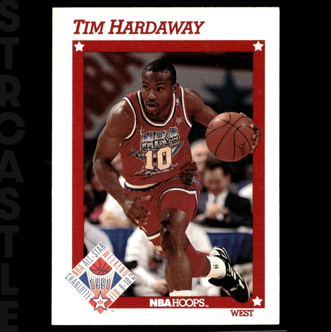 Tim Hardaway 1991-92 NBA Properties #264 Golden State Warriors 🏀 Basketball