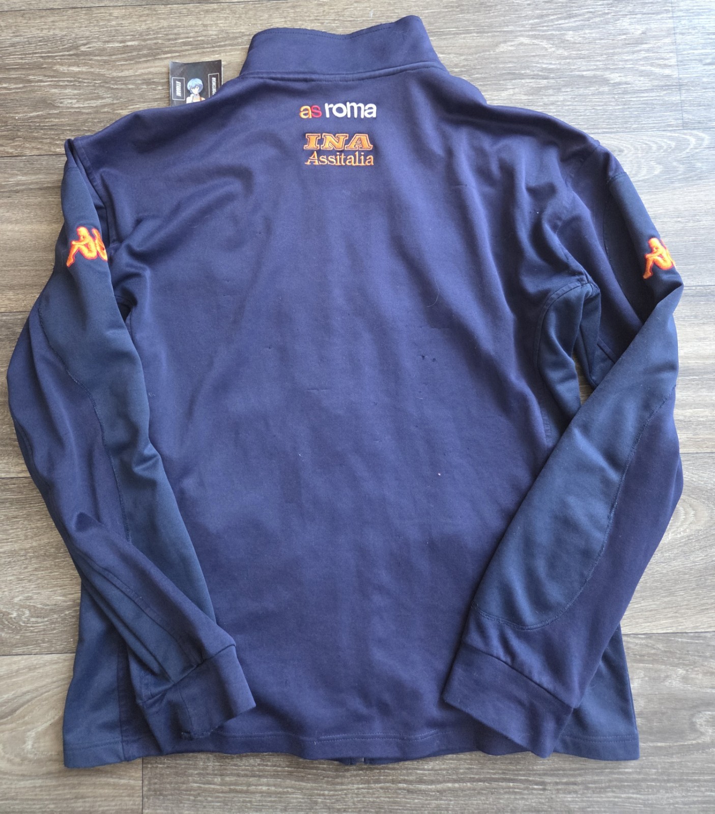Kappa AS Roma Italia Italy 00/01 Calcio Soccer Jacket Mens Size XL Vintage