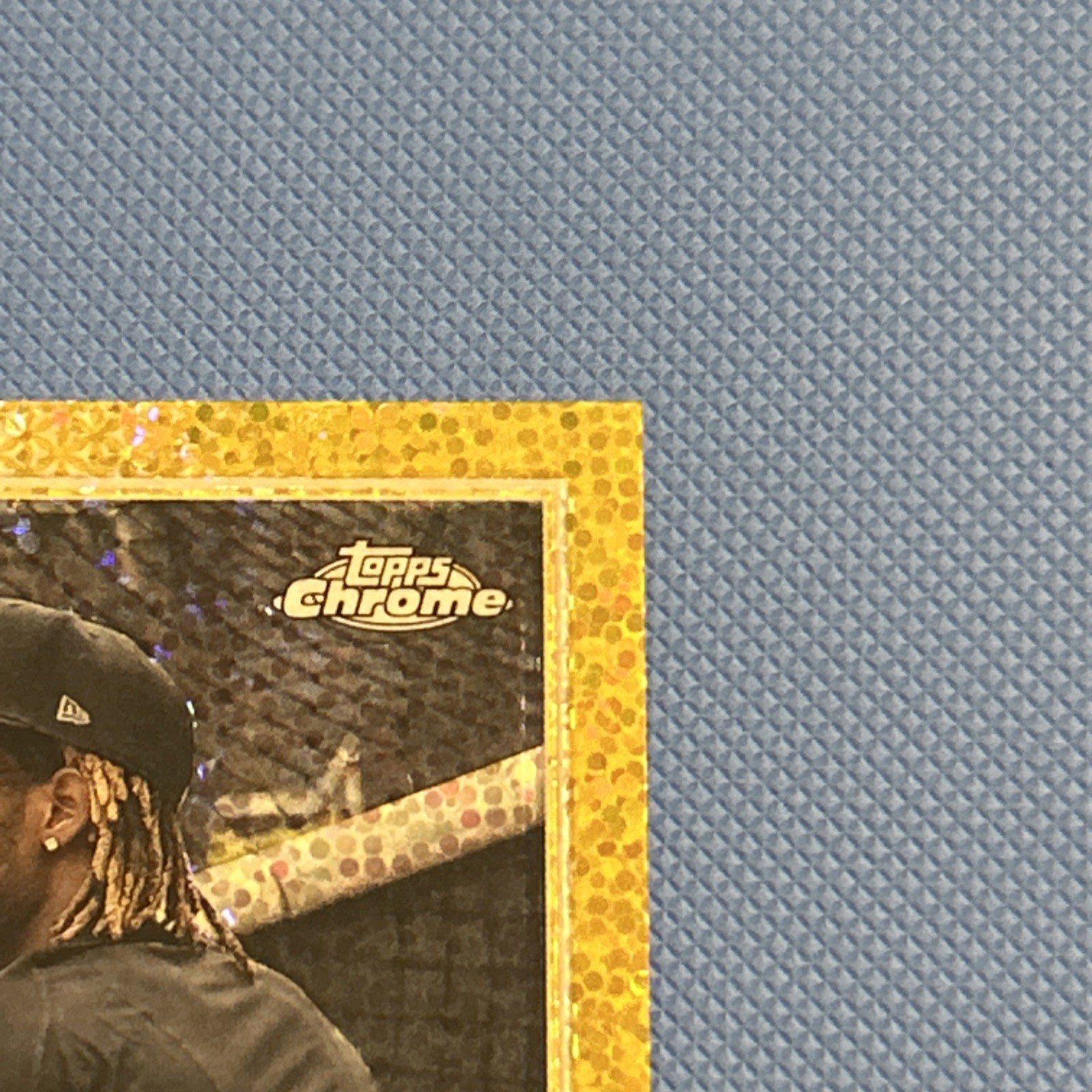 2022 Topps Chrome -Image Variation Oneil Cruz Gold Speckle Refractor /50 RC 128