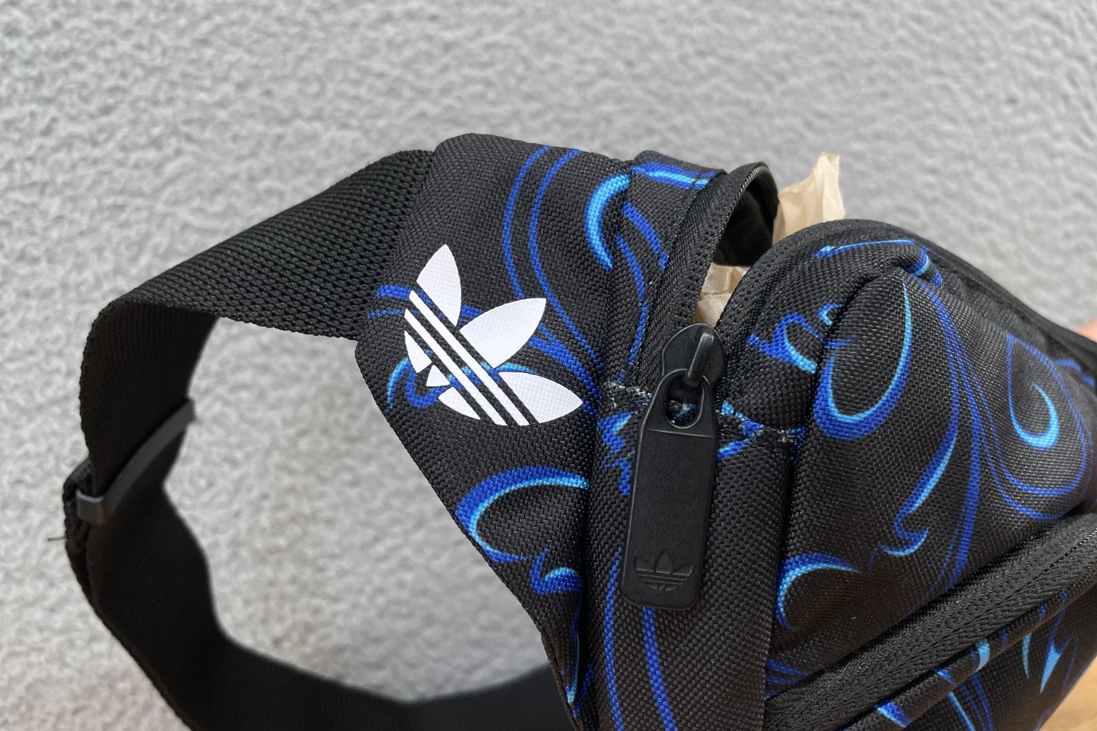 Adidas Argentina 26 Waist Bag Fanny Pack Black Lucid Blue National Team KE1381