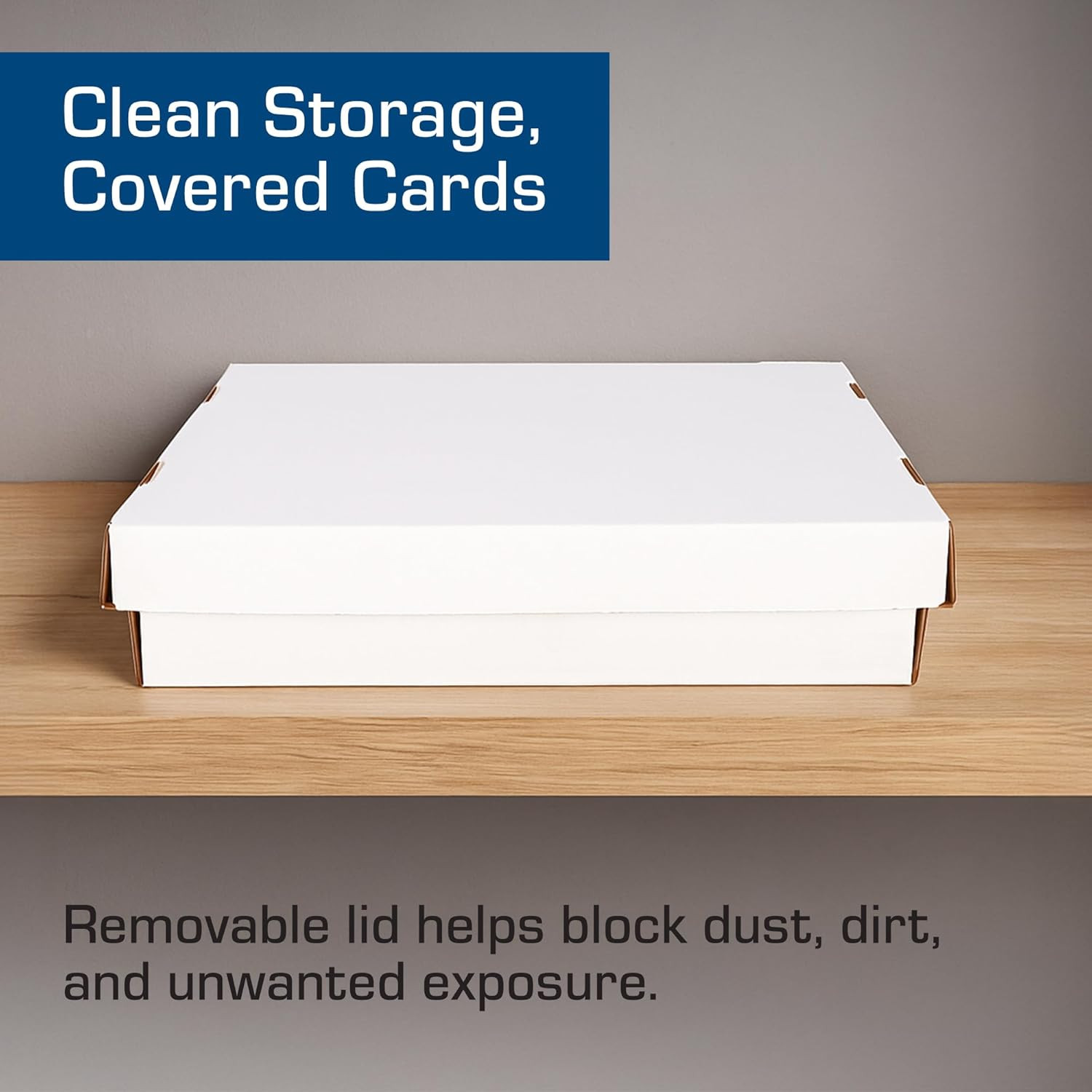 Super Monster 5-Row Card Storage Box 2-Pack for 5000 Sports & Gaming Cards