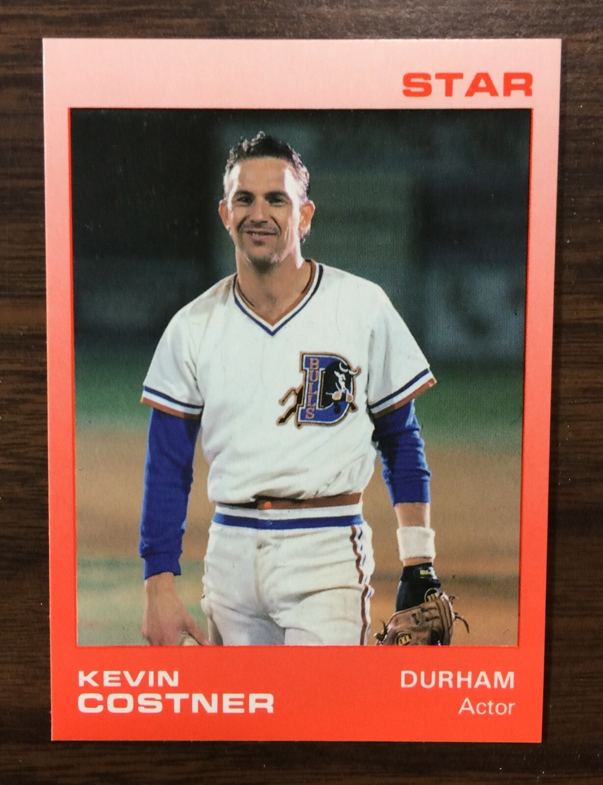 1988 Star Company Durham Bulls Minor League #26 KEVIN COSTNER Card K11023126