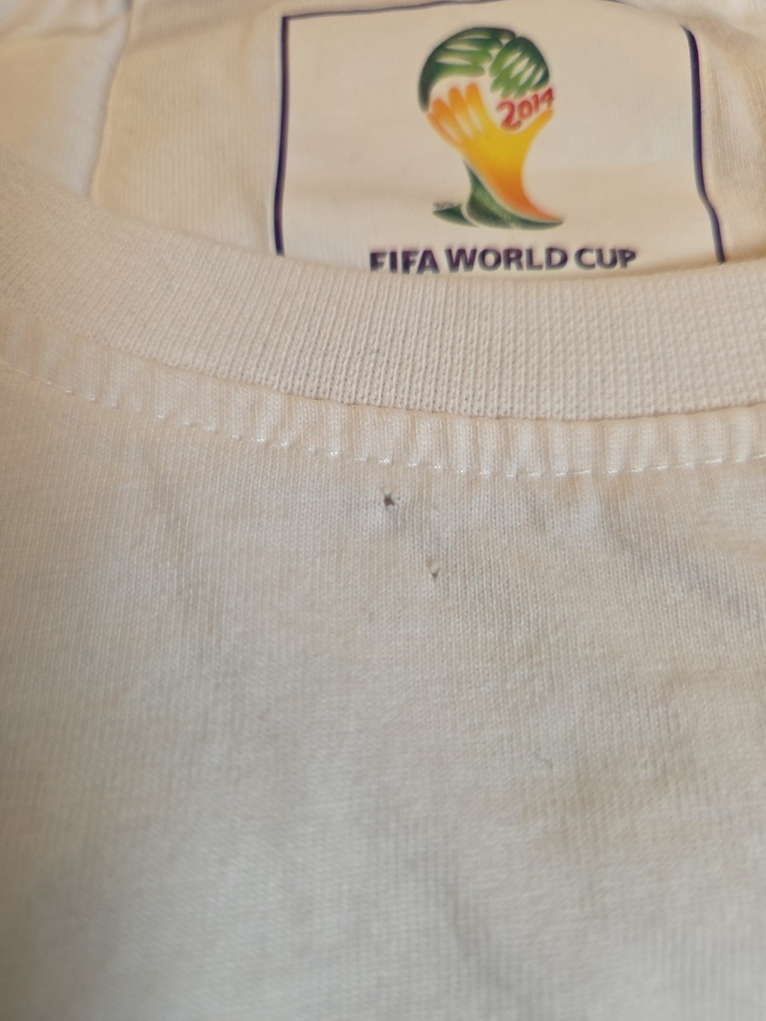 Mens Honduras T Shirt LARGE World Cup 2014 Brazil Official Product Soccer Logo