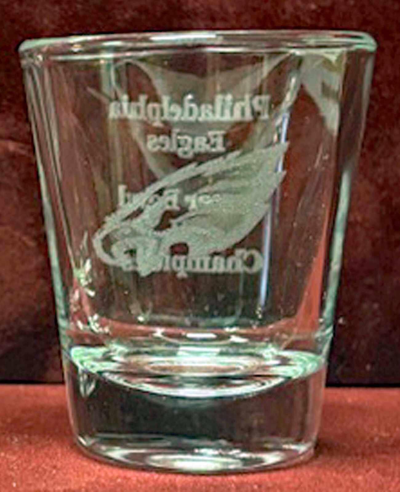 PHILADELPHIA EAGLES SUPER BOWL LII CHAMPIONS 2 OZ HEAVY DUTY SHOT GLASS
