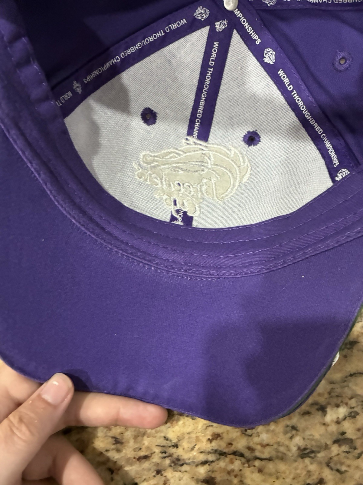 Breeders Cup Hat Purple Sheer Drama