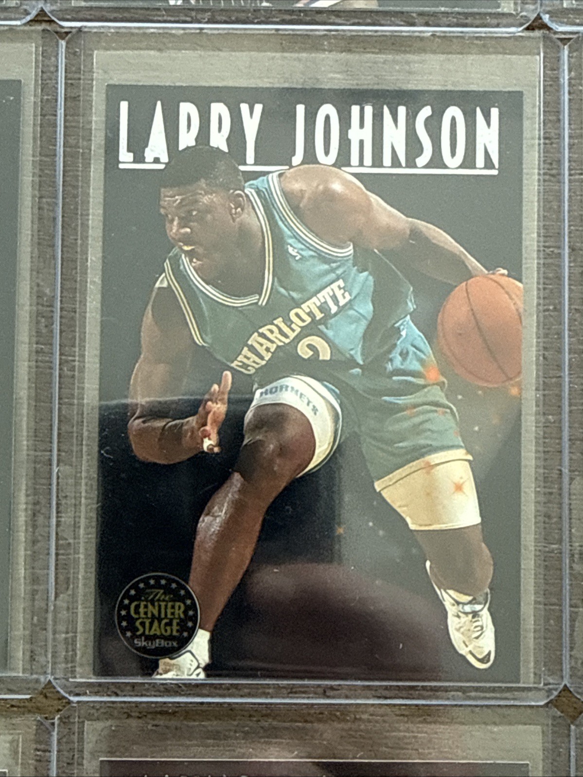 1993-94 Skybox Premium The CENTER STAGE Complete Set CS1-CS9 Jordan RARE insert