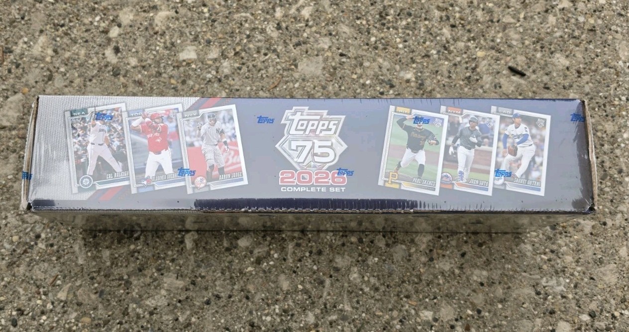 2026 Topps Complete Sets Baseball Hobby Box Factory Sealed(IN HAND)