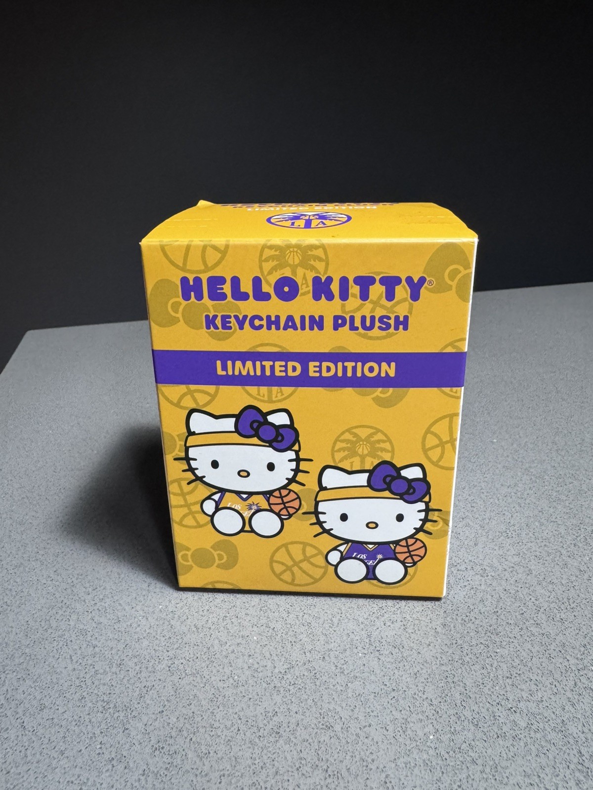 Hello Kitty Key Chain Plush Los Angeles Sparks 2026 07/06/26. Sealed Box