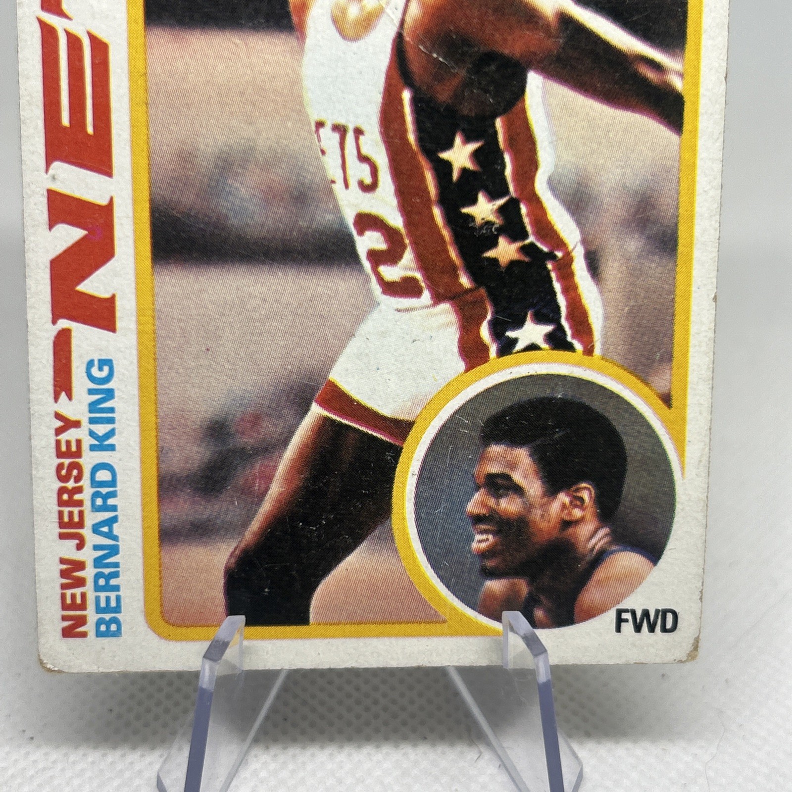 1978-79 Topps – Bernard King #75 RC New Jersey Nets E308