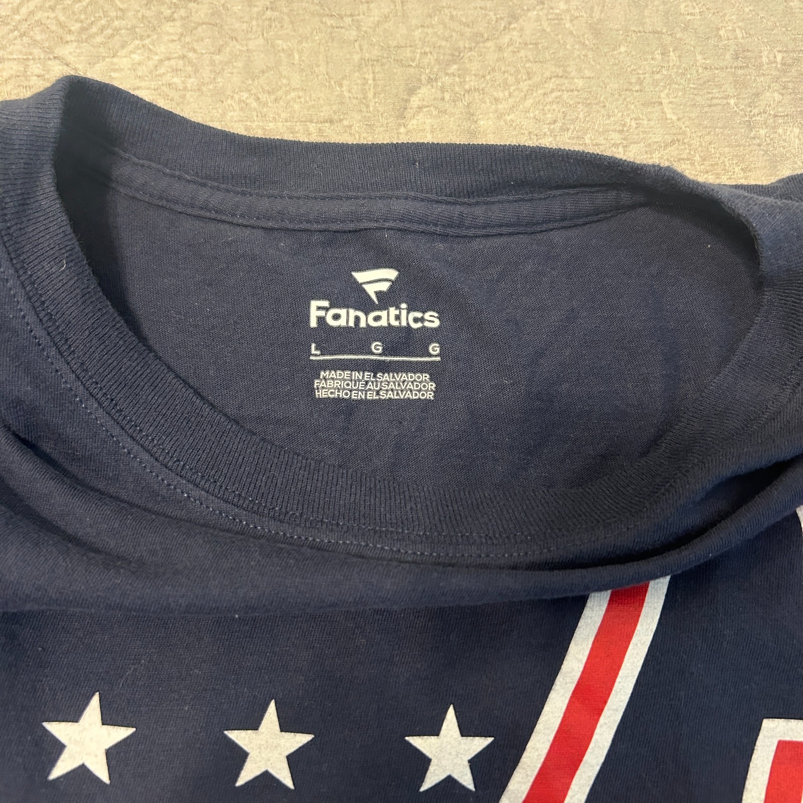 Fanatics Washington Capitals Ovechkin Shirt #8 Mens L Navy Blue Licensed Shirsey