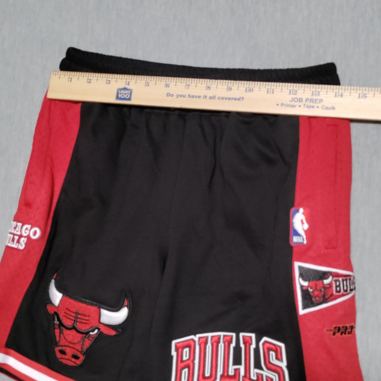 Pro Standard NBA Chicago Bulls Classic Chenille Shorts Youth Large (14/16) 28×7