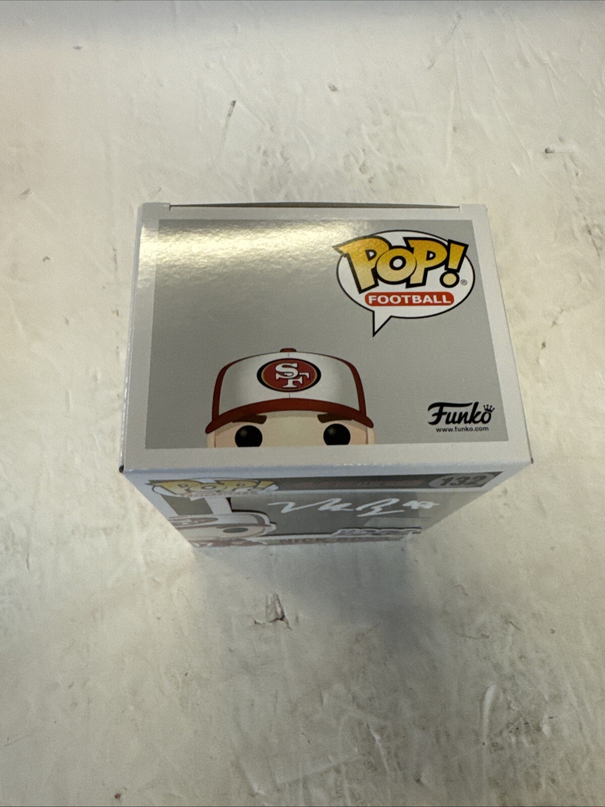 Nick Bosa San Francisco 49ers Signed Funko Pop #132 in White w/ Beckett Coa case