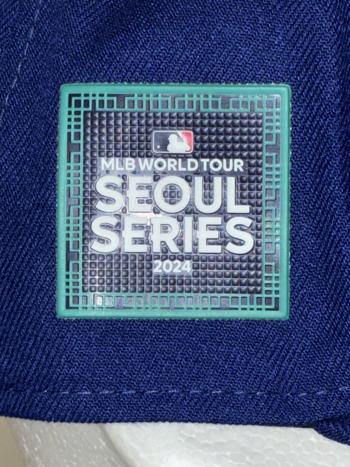 LA Dodgers New Era 59FIFTY Fitted Cap 8 Royal Seoul Series 2024 World Tour Hat