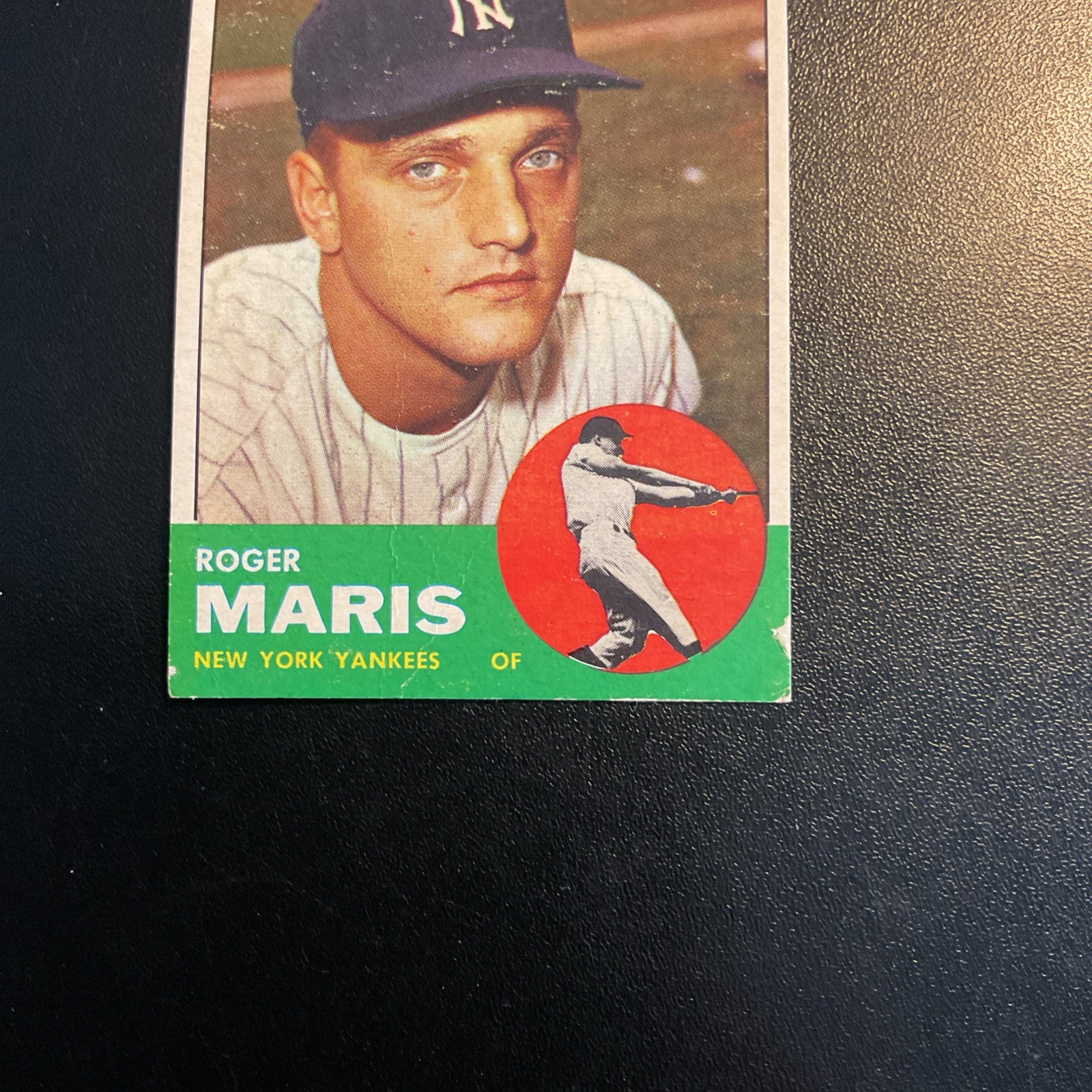 1963 Topps – Roger Maris #120 New York Yankees Set Break VG
