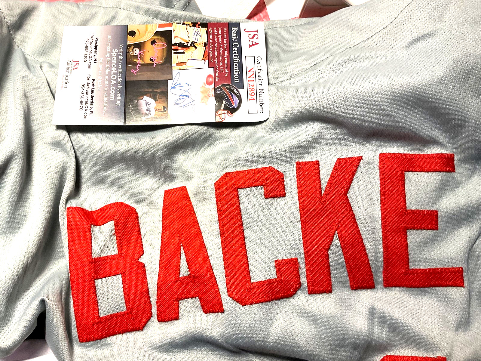 Todd Gurley Nate Archibald Brandon Backe Dennis Oil Can Boyd Autographed Jerseys