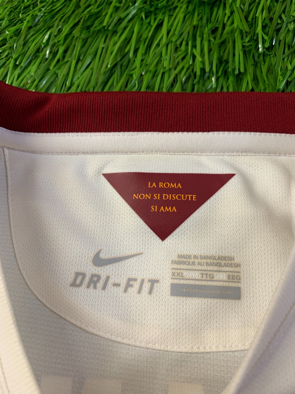 AS ROMA ITALY PJANIC 2014-2015 FOOTBALL SHIRT JERSEY AWAY NIKE ORIGINAL SIZE XXL