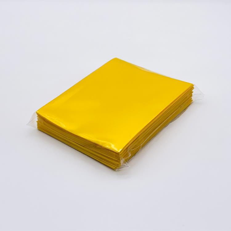 Lenayuyu 100pcs Yellow color Protector Standard MTG Card Sleeves 66x91mm Matte