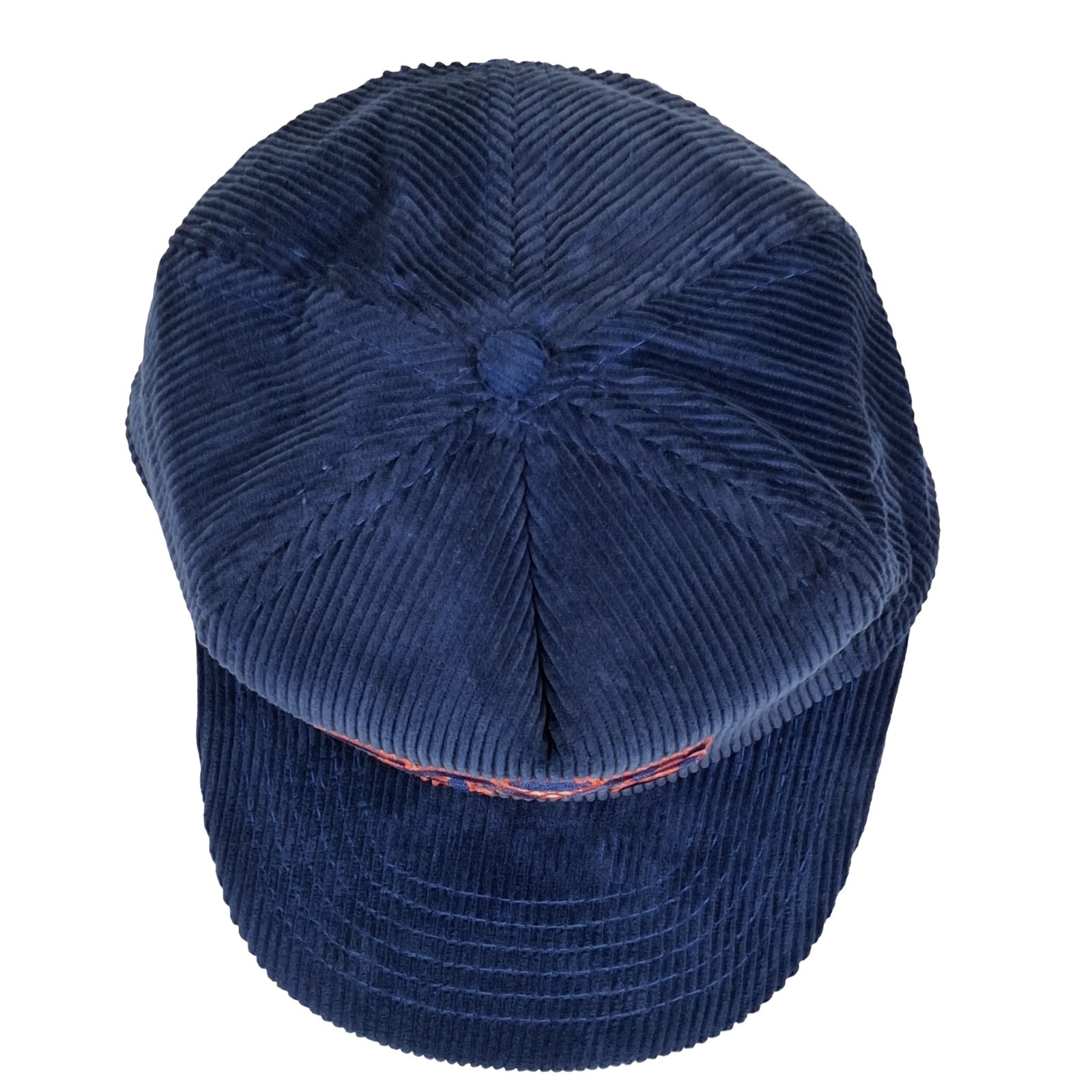 Vintage Cleveland Cavaliers Cavs Corduroy Snapback Hat NBA Blue Made Taiwan