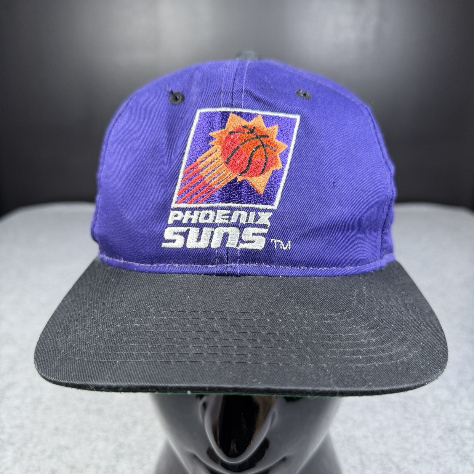 Vintage 90s Phoenix Suns Sports Specialties Basketball NBA Snapback Hat Youngan