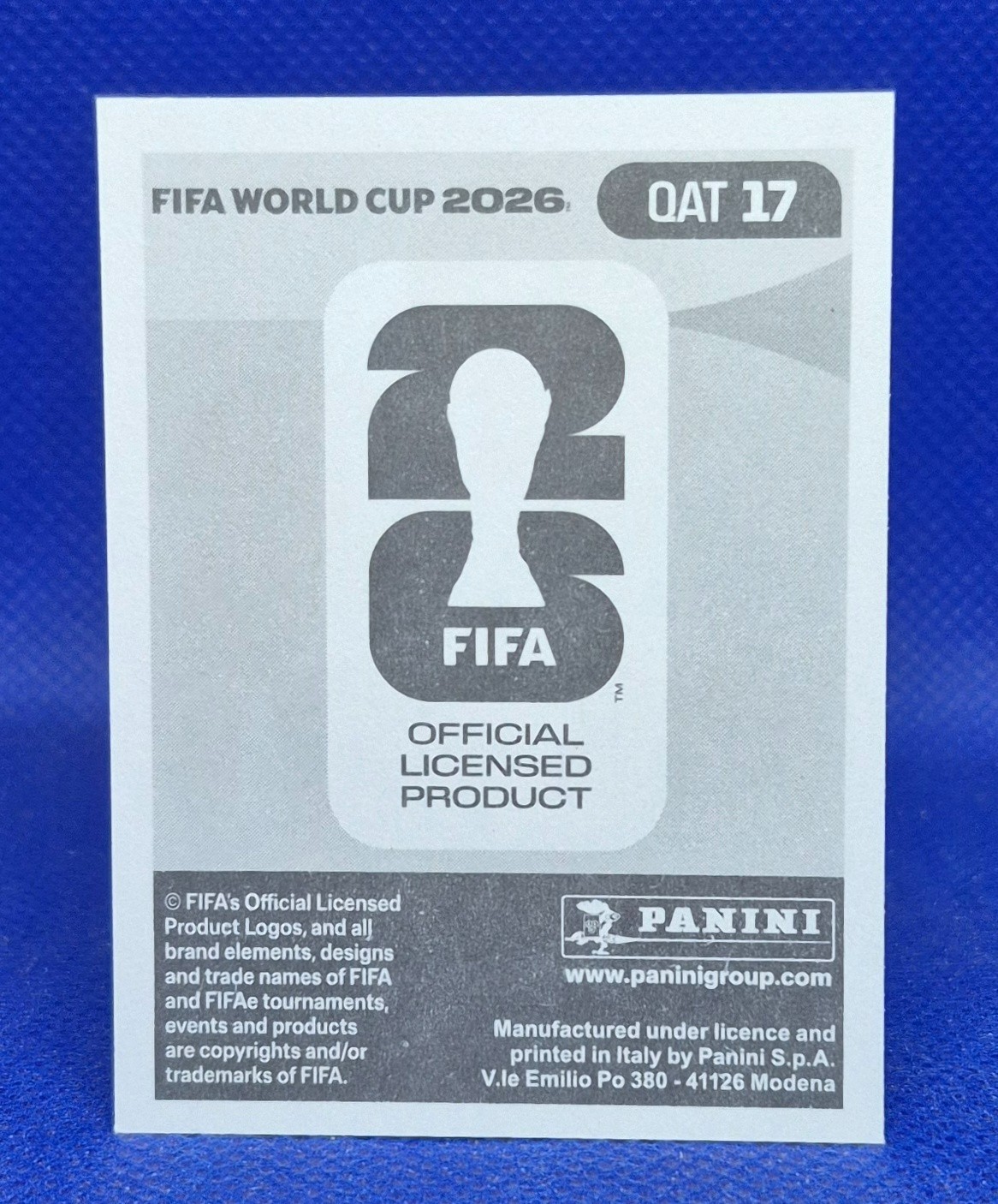 2026 Panini FIFA World Cup Sticker Edmilson Junior #QAT 17 – Qatar