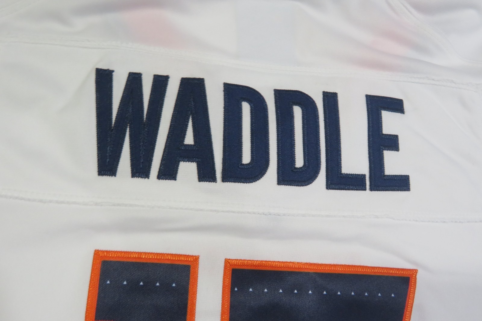 Jaylen Waddle #17 Denver Broncos Men’s Game Jersey White