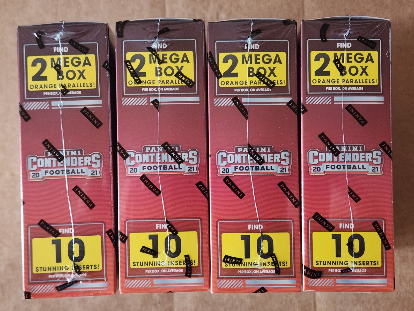 2021 Nfl Contenders Football Mega Box Fanatics 80 Cards 2 Autos Factory Sealed