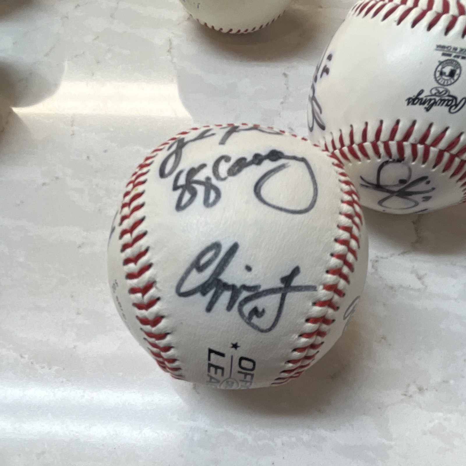 Lot of Official League Signed Baseballs – Multiple Autographs! Hank Aaron+
