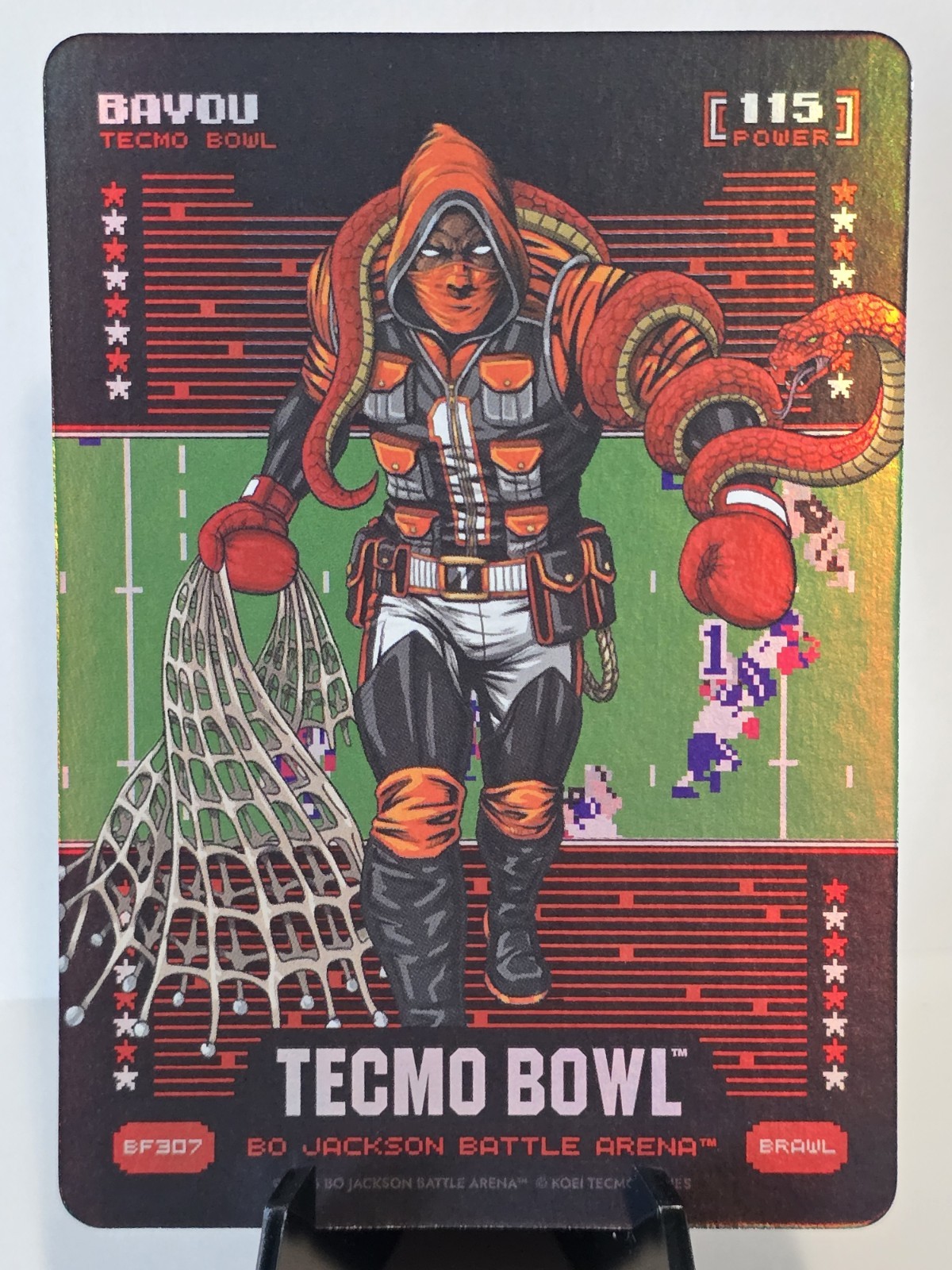 Bo Jackson Battle Arena Tecmo Bowl Bayou Brawl Battlefoil – Ja’Marr Chase BF307