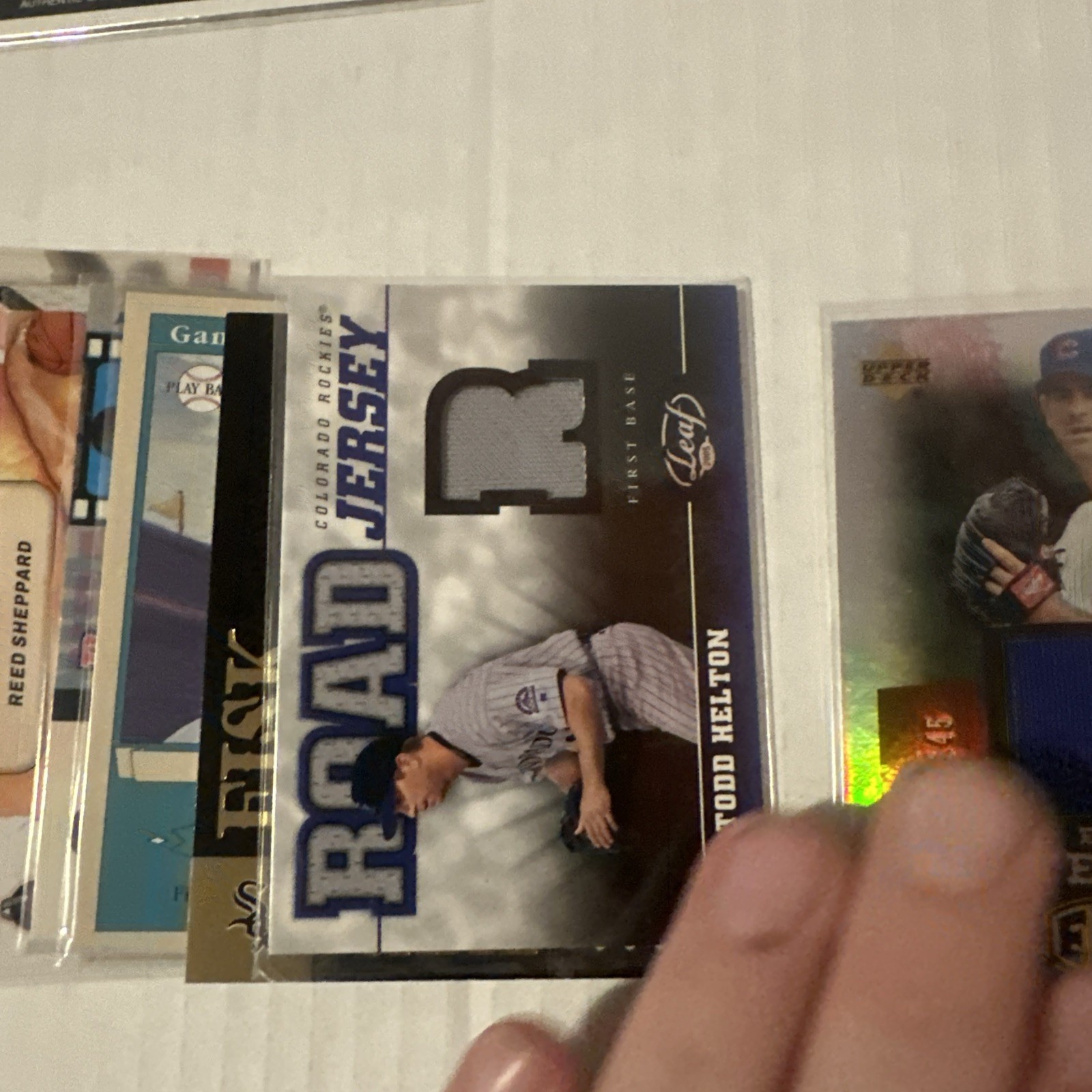 43 Card Lot Of Autographs And Jersey/Patch Card Memorabilia Lot. 3 Sports