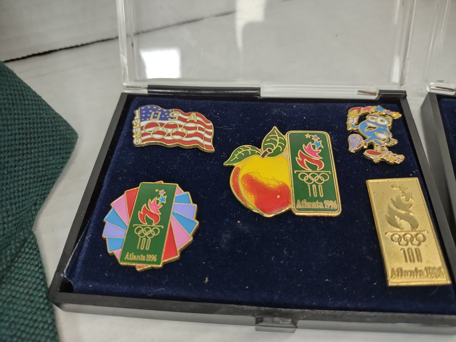Atlanta Olympics 1996 Vintage Hats and Pins USA