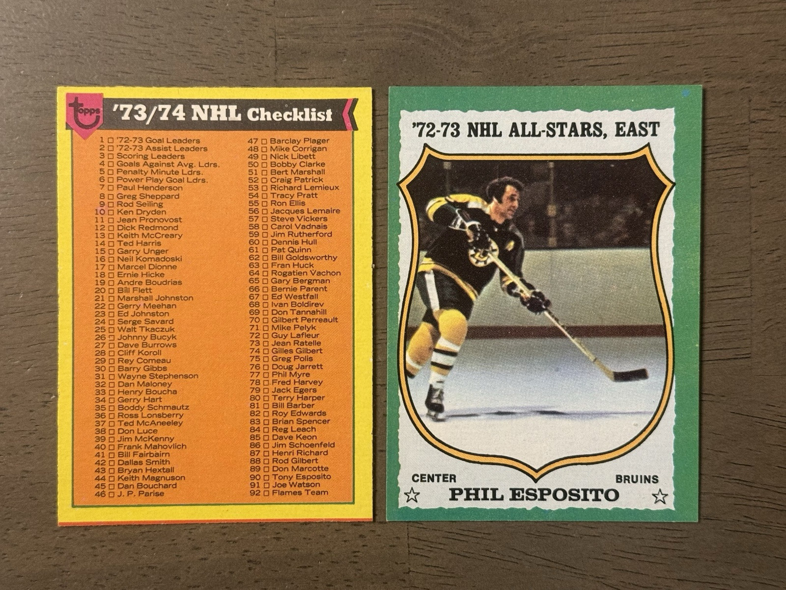 1973-74 TOPPS HOCKEY #1-195 EXNM COMPLETE YOUR SET FREE SHIPPING