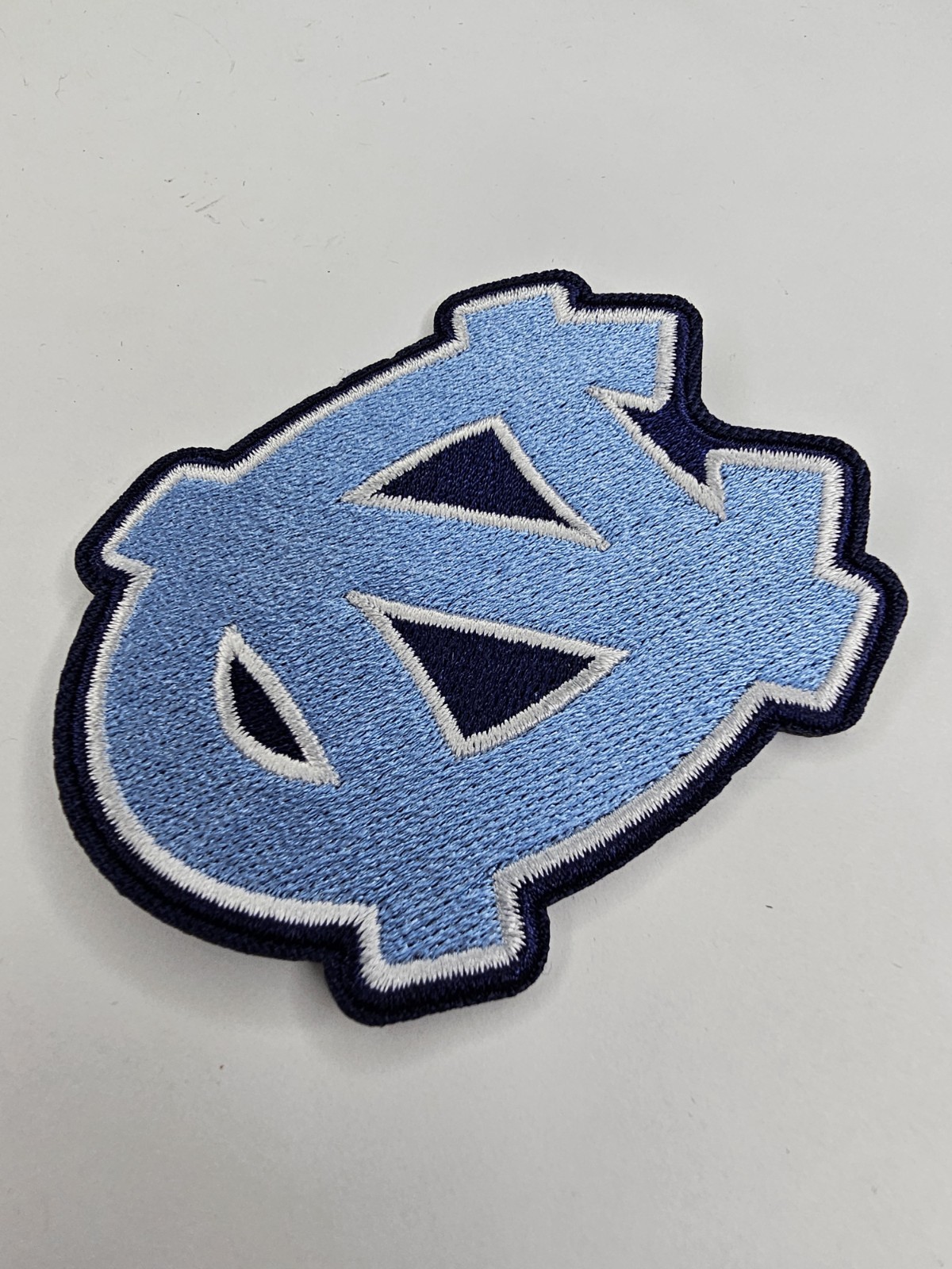 North Carolina Tar Heels IRON ON Embroidered Patch 3×2.5″