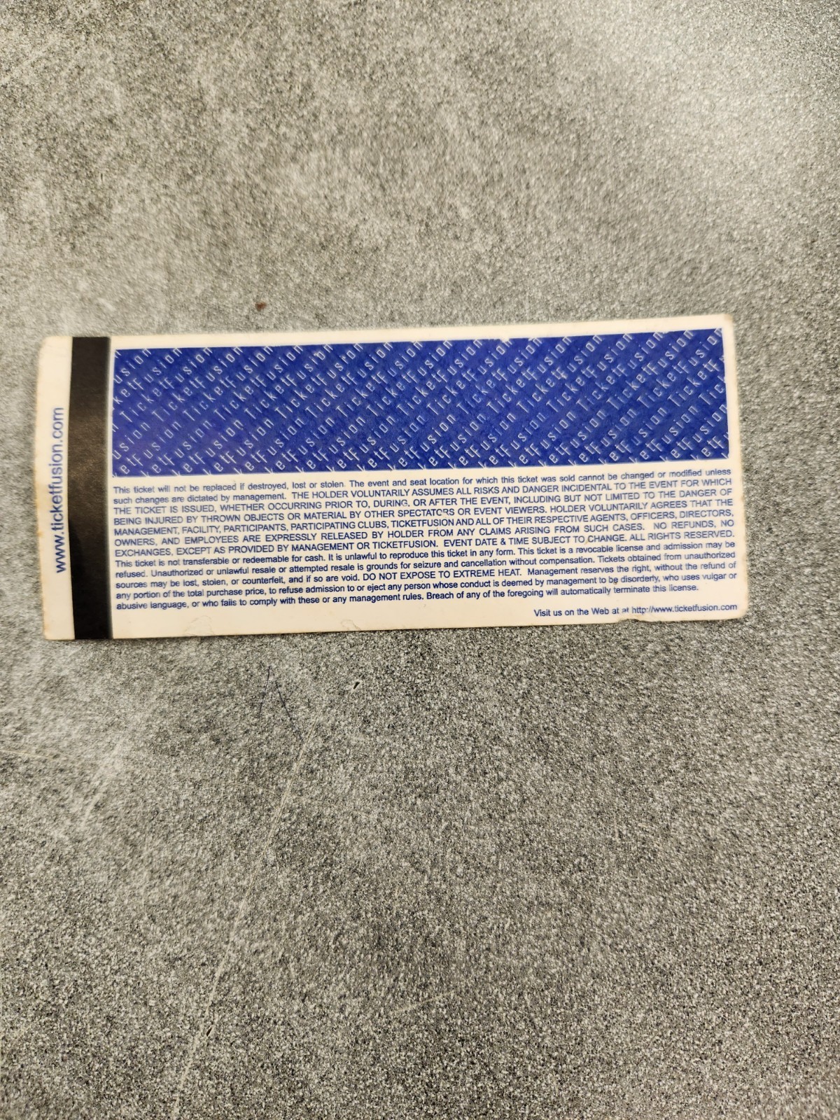 FCW TICKET STUB EARLY ROMAN REIGNS LEAKEE , JAY JIMMY USO NAOMI X. WOODS FN WWE