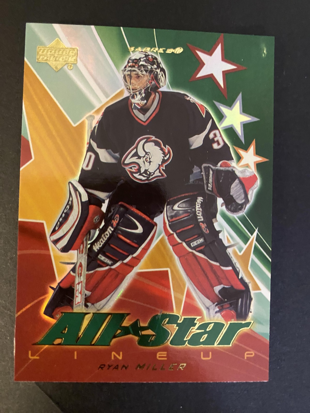 2003-04 Upper Deck #AS10 Ryan Miller All-Star Lineup