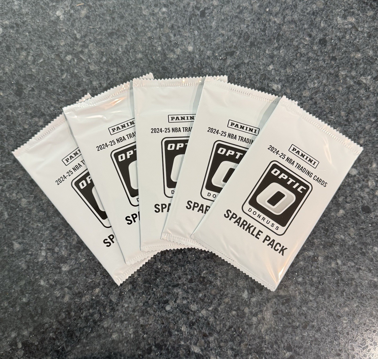 2024-25 Panini Donruss Optic NBA Redemption 3-Card Sparkle Pack! LOT OF 5!! 🏀