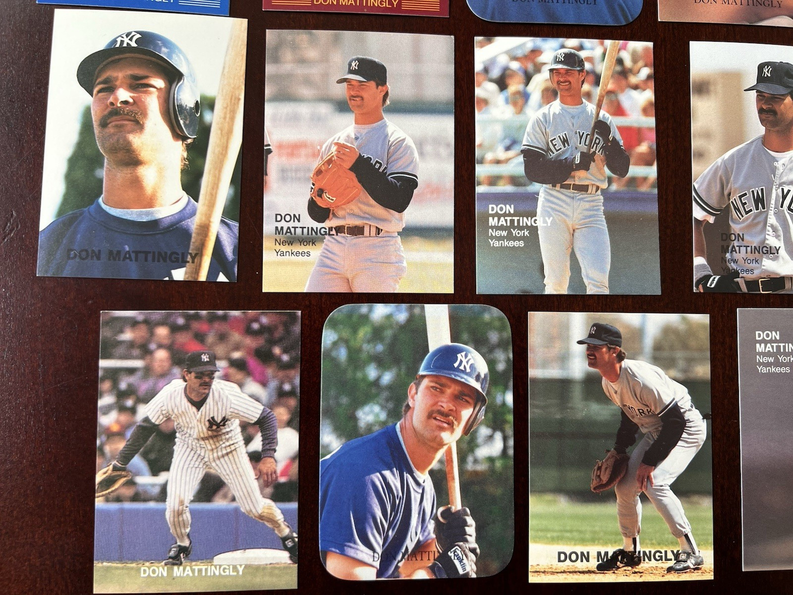 35 Card Lot: 1987 1988 1989 1990 Don Mattingly Oddball Cards Broder Classic MVP