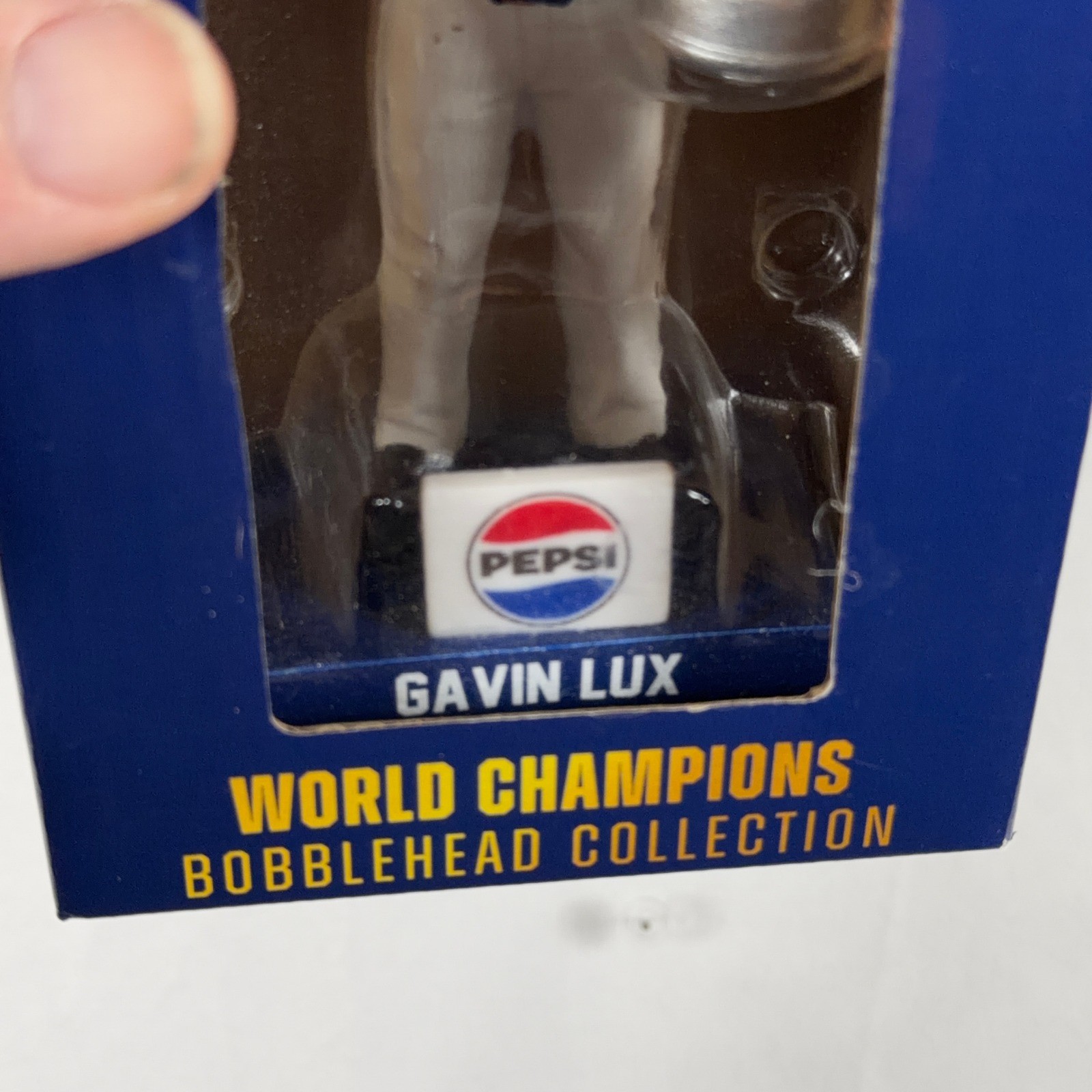 Tulsa Drillers Gavin Lux Bobblehead World Champions Collection Pepsi NWT