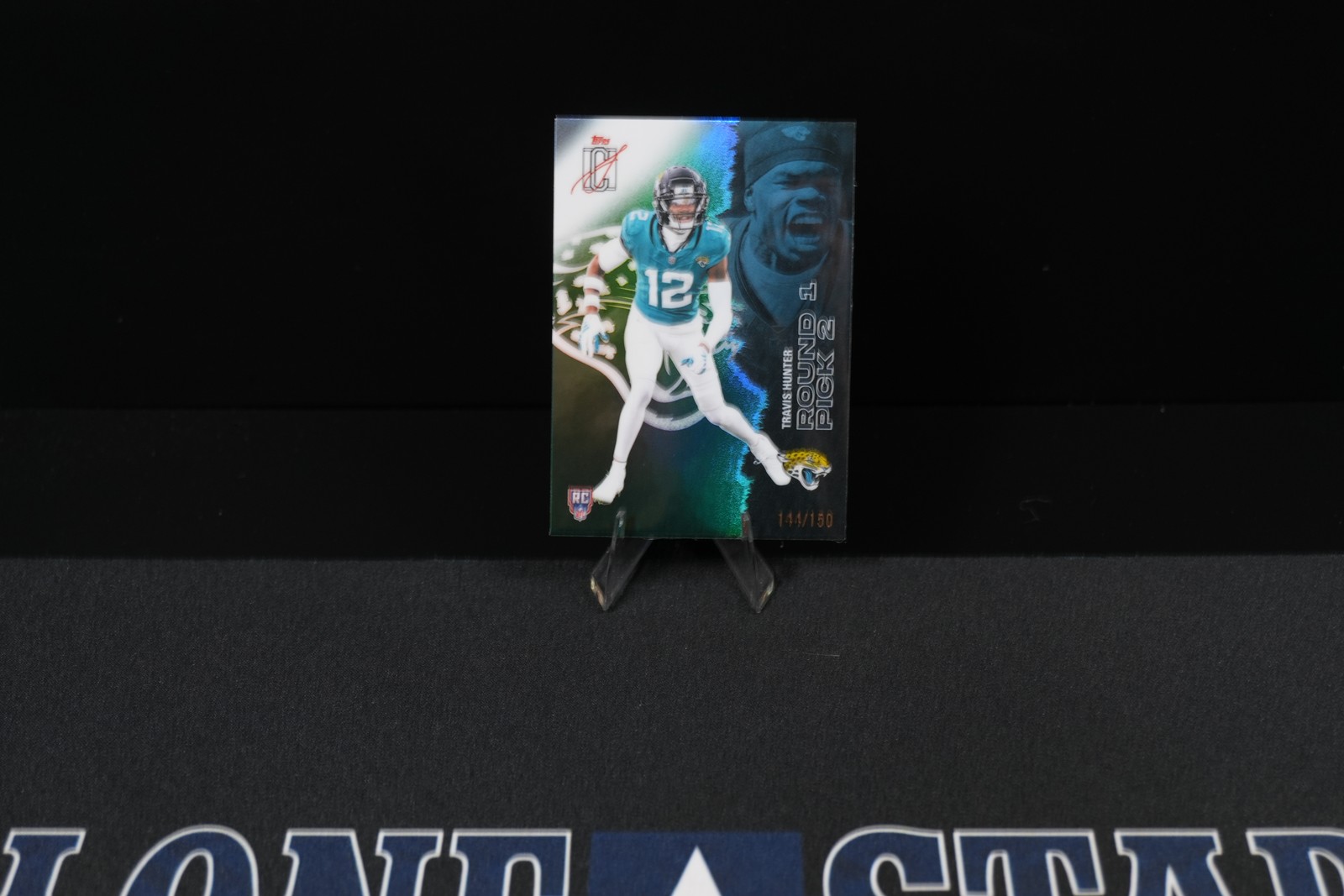 2025 Topps Signature Class #224 Travis Hunter Chrome Green CM Refractor #/150