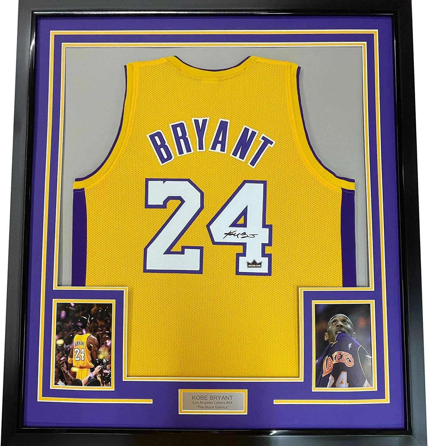 FRAME Custom Your Jersey 35×39 Professionally Matted 5×7 Photos FREE SHIP