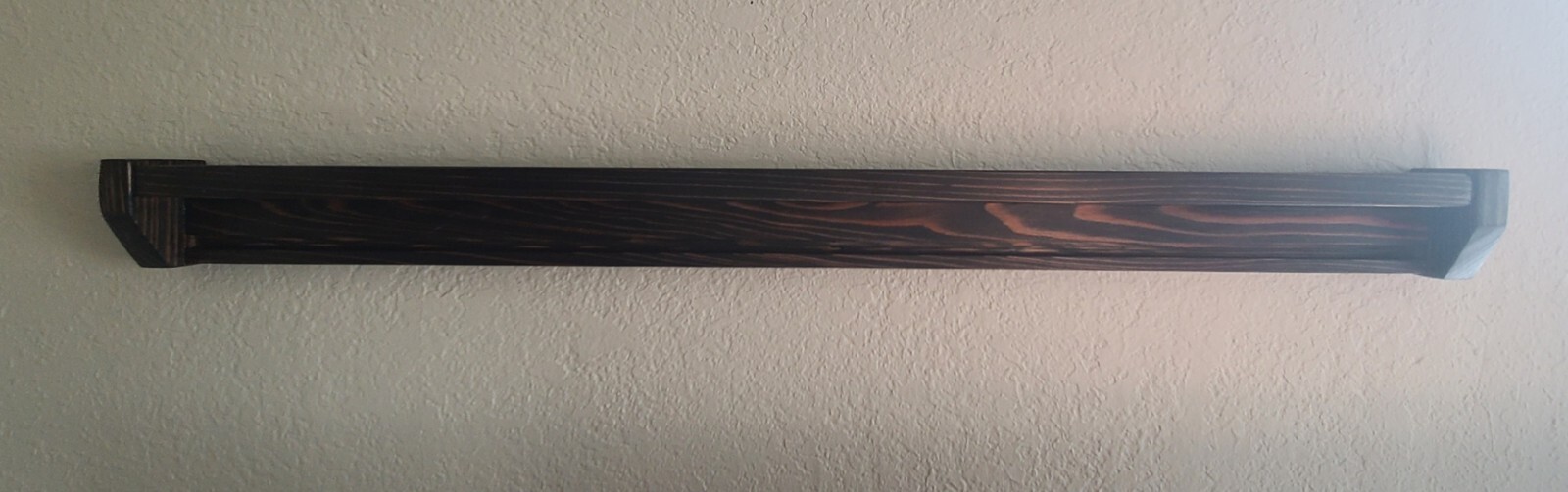 Premium Redwood Trading Card Display Shelf – PSA slabs, Top Loader, Desk Or Wall